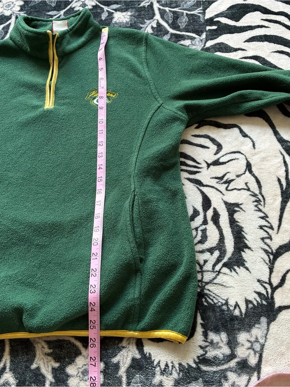 002 - WOMENS VINTAGE 00s GREEN BAY PACKERS Y2K NFL FLEECE JACKET